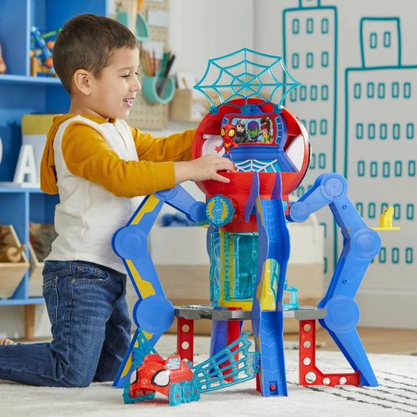 Spidey & Amazing Friends Web-Spinners Playset - Preschool Toys - MadeInUSA - Image 2