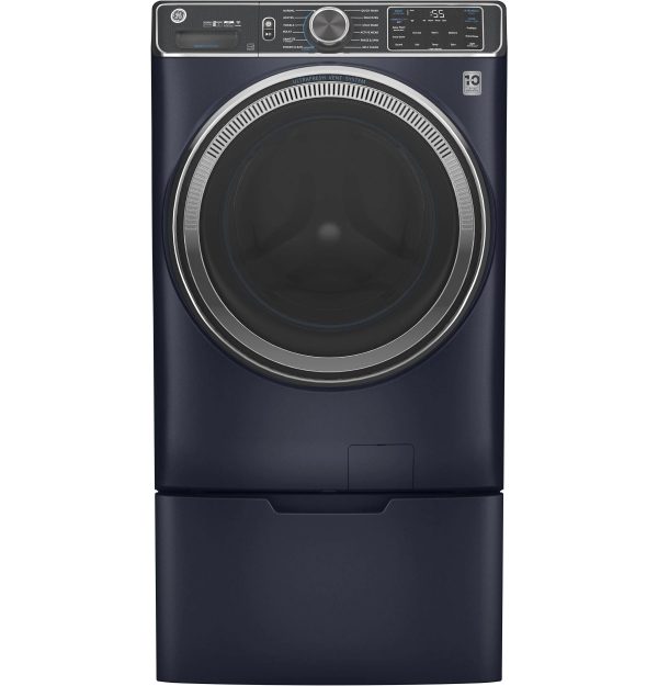 GE GFW655SPVDS 5.0 Cu. ft. Capacity Smart Front Load Steam Washer with SmartDispense - MadeInUSA - Image 8