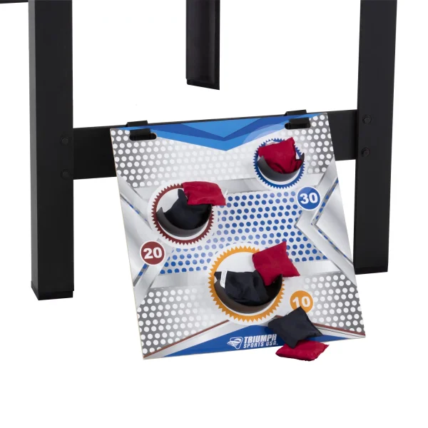 Triumph 13-in-1 Combo Game Table Includes Basketball, Table Tennis, Billiards, Push Hockey, Launch Football, Baseball, Tic-Tac-Toe, and Skee Bean Bag Toss - MadeInUSA - Image 10