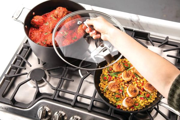 All Clad | Essentials Nonstick Cookware Set, 10-Piece - MadeInUSA - Image 11