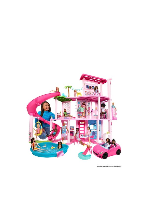 Barbie Dreamhouse Pool Party Doll House - MadeInUSA - Image 9