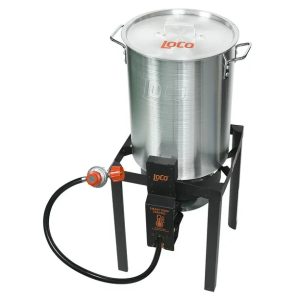 Loco Cookers 30qt SmartTemp Propane Turkey Fryer - MadeInUSA