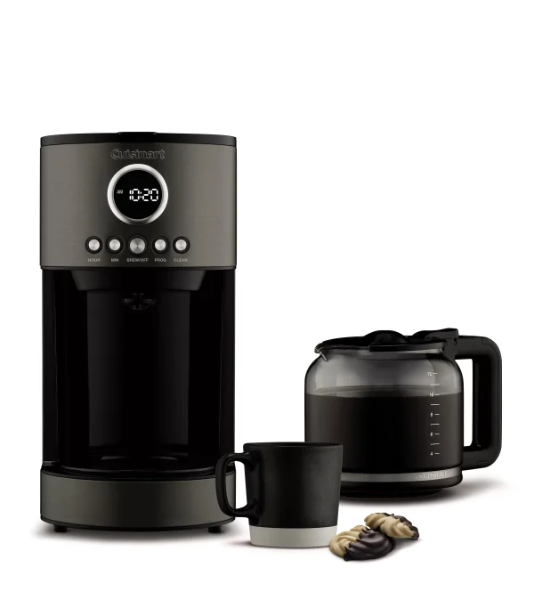 Cuisinart 12 Cup Coffeemaker , Stainless Steel Black - MadeInUSA - Image 2