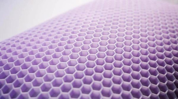 Purple Harmony Pillow, (26" x 17" x 6.5") - MadeInUSA - Image 2