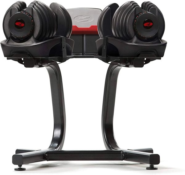 Bowflex SelectTech 1090 Workout Exercise Dumbbells w/ Adjustable Weight (2 Pack) - MadeInUSA - Image 3