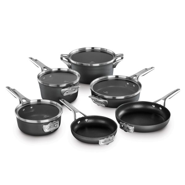 Calphalon Premier Nonstick 10 Piece Cookware Set - MadeInUSA - Image 2