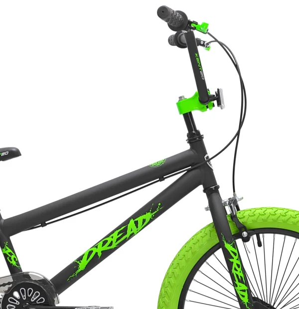 Kent 20 in. Dread BMX Boys Child Bike, Green and Black - MadeInUSA - Image 2