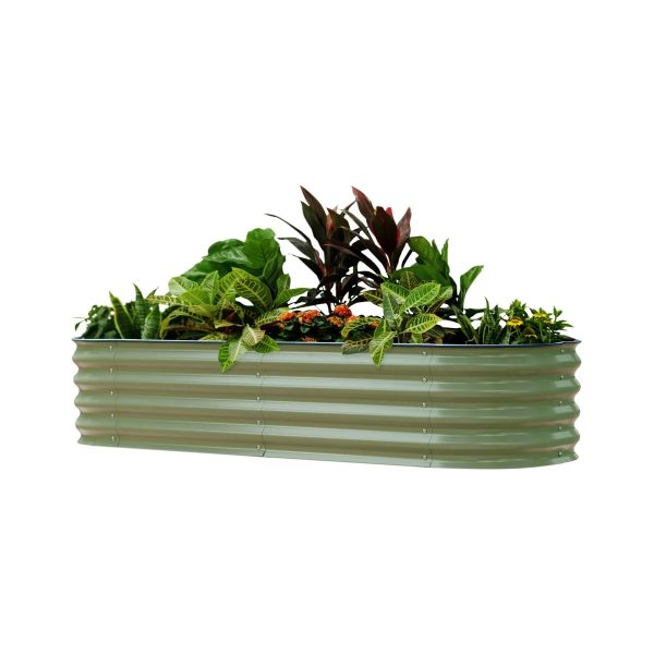 Self-Watering Garden Bed | Vego Garden, Pearl White / 2 x 4 ft - MadeInUSA - Image 4