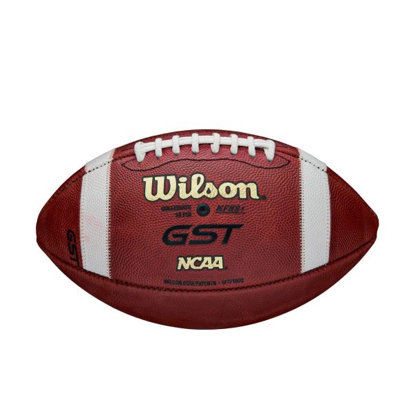 Wilson GST Game Football in Dark - MadeInUSA - Image 2