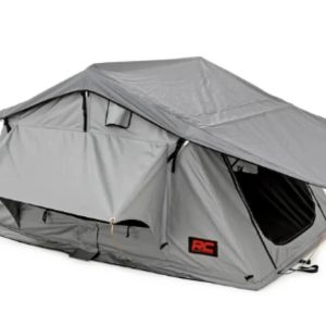 Rough Country (99049) Roof Top Tent | Rack Mount | 12 Volt Accessory w/Ladder Extension & LED Light Kit - MadeInUSA