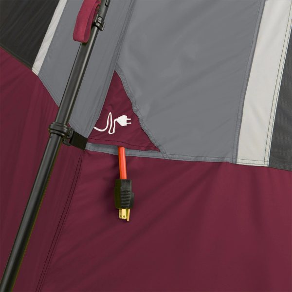 Core Instant Cabin 11 x 9 Foot 6 Person Cabin Tent with Air Vents and - MadeInUSA - Image 9