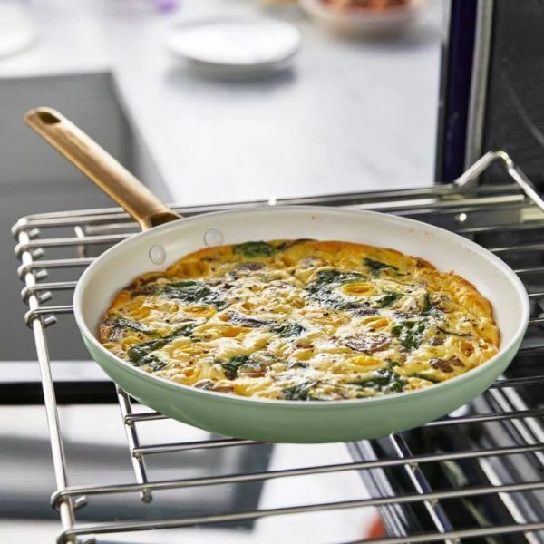 GreenPan Reserve 10-Piece Cookware Set, Sage - MadeInUSA - Image 2