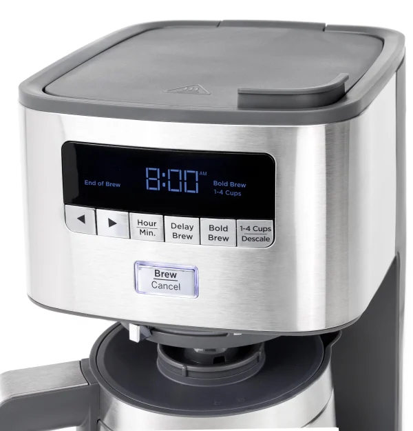 GE 10 Cup Drip Coffee Maker with Single Serve - MadeInUSA - Image 4
