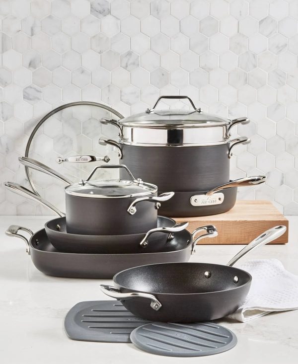 All Clad | Essentials Nonstick Cookware Set, 10-Piece - MadeInUSA - Image 10