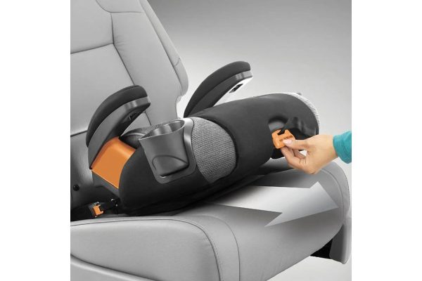 Chicco KidFit Zip Air Plus 2-in-1 Belt Positioning Booster Car Seat - Q Collection - MadeInUSA - Image 9
