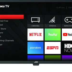 Restored JVC 49 Class FHD (1080p) Roku Smart LED TV (LT-49MAW598) (Refurbished) - MadeInUSA