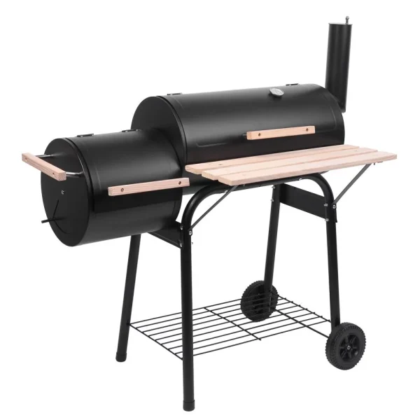Ktaxon BBQ Grill  Outdoor Charcoal Grill Offset Smoker for Patio Backyard - MadeInUSA - Image 9