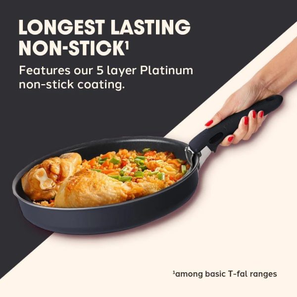 T-Fal Ingenio Expertise Aluminum Nonstick 13-Piece Cookware Set - Black - MadeInUSA - Image 10