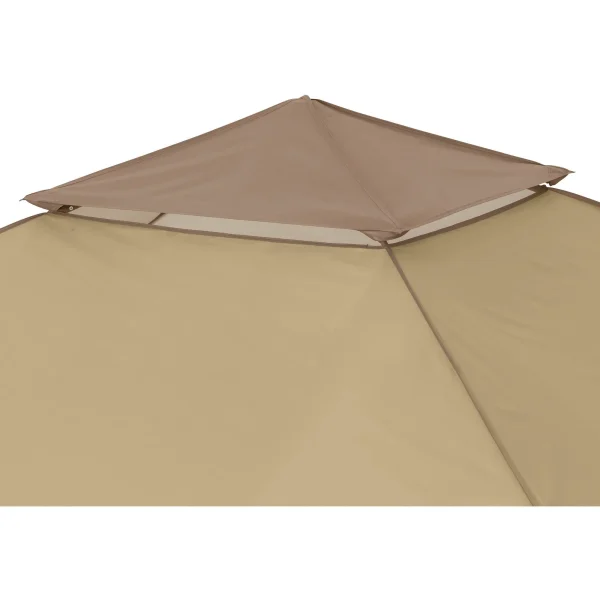 Ozark Trail 13' x 13' Beige Instant Outdoor Canopy with UV Protection - MadeInUSA - Image 3