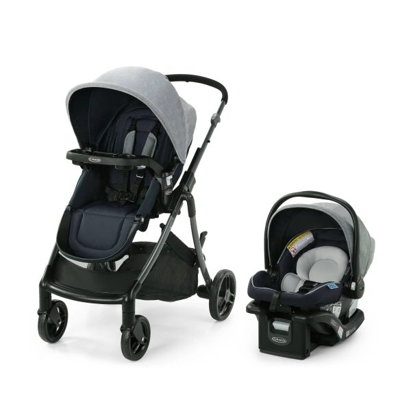 Graco Modes Closer Travel System with SnugRide 35 Lite LX Infant Car Seat Nash - MadeInUSA