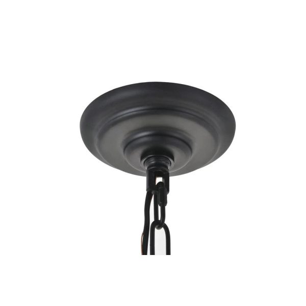 Ableton 6 - Light Candle Style Classic / Traditional Chandelier Birch Lane Finish: Black/Brass, Size: 25" H x 48" W x 48" D - MadeInUSA - Image 6