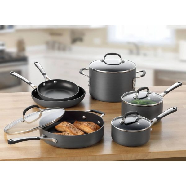 Calphalon Simply 10 Piece Set, Nonstick - MadeInUSA - Image 5