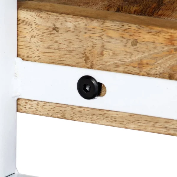 Dcenta TV Stand 59.1"x11.8"x15.7"Solid Wood Mango - MadeInUSA - Image 4