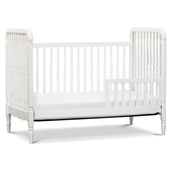 Namesake Liberty 3-in-1 Convertible Spindle Crib with Toddler Bed Conversion Kit - Honey - MadeInUSA - Image 6