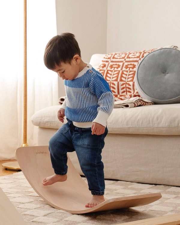 Surfer Balance Board by Piccalio - Smart Wooden Play - MadeInUSA
