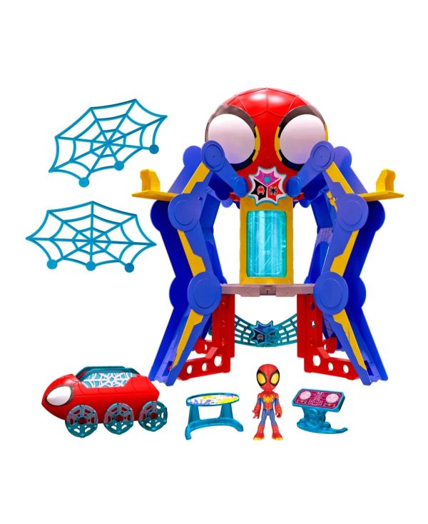 Spidey & Amazing Friends Web-Spinners Playset - Preschool Toys - MadeInUSA - Image 9