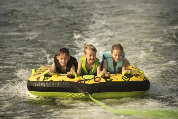 Body Glove Riverside 3-Person Yellow Waterskiing Towables - MadeInUSA - Image 4