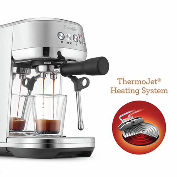 Breville Bambino Plus Espresso Machine Stainless Steel - MadeInUSA - Image 5