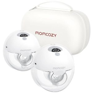 Momcozy Muse 5 Double Electric Breast Pump, Portable Breast Pump Green with Breast Pump Carrying Case Green, Size: 24 mm - MadeInUSA