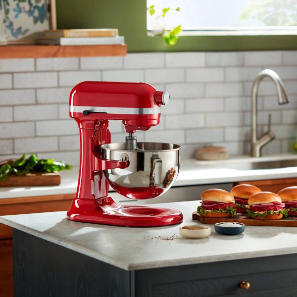 KitchenAid - 5.5 Quart Bowl-Lift Stand Mixer - Empire Red - MadeInUSA - Image 8