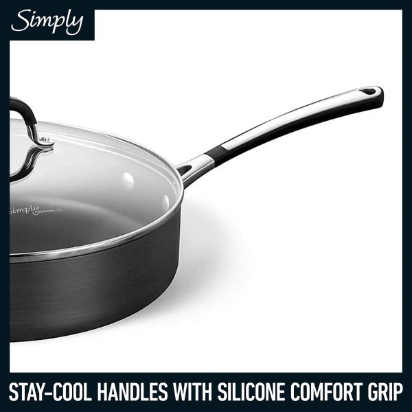 Calphalon Simply 10 Piece Set, Nonstick - MadeInUSA - Image 8