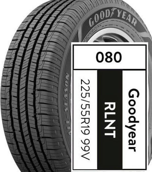 Goodyear Reliant 225/55R19 99V All-Season Tire - MadeInUSA - Image 4