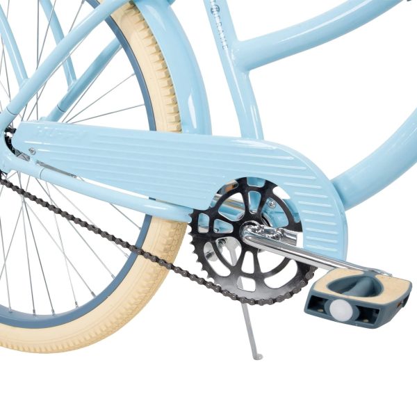 Huffy, nel Lusso Classic Cruiser Bike with Perfect Fit Frame, Women's, Light Blue, 26" - MadeInUSA - Image 9