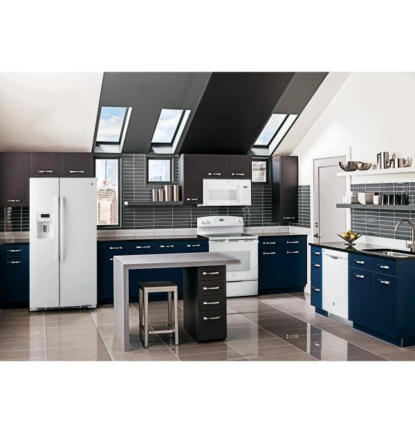 GE JVM3160 1000W Built-In Microwave Hood Combo - 1.6 cu ft - White - MadeInUSA - Image 7