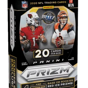 2020 Panini Prizm NFL Football Trading Cards Hanger Box - MadeInUSA