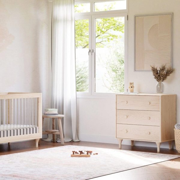 Babyletto Lolly 3-Drawer Changer Dresser - Washed Natural - MadeInUSA - Image 3
