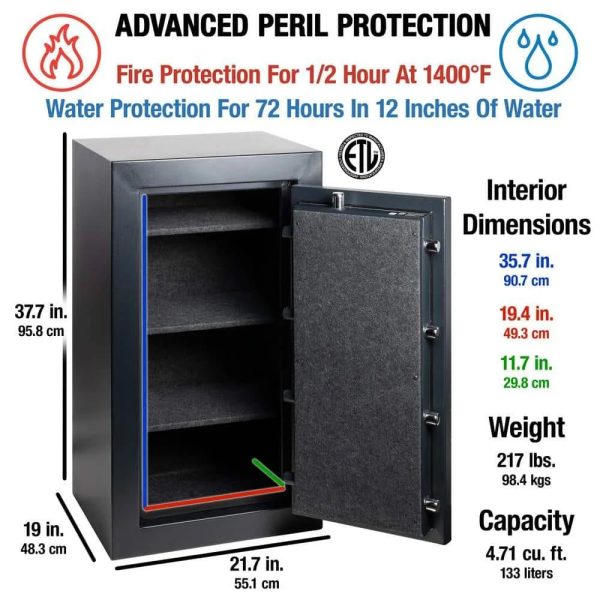 Sentry Safe EF4738E Safe - MadeInUSA - Image 9