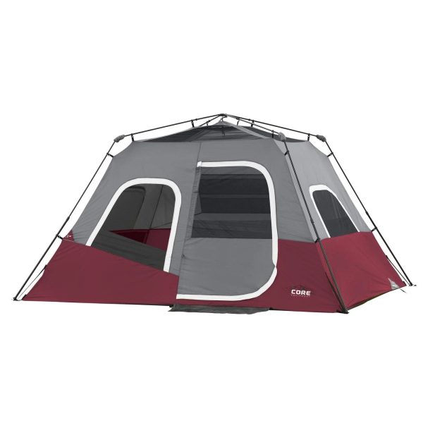 Core Equipment 6 Person Instant Cabin Tent 11' x 9' - MadeInUSA - Image 2