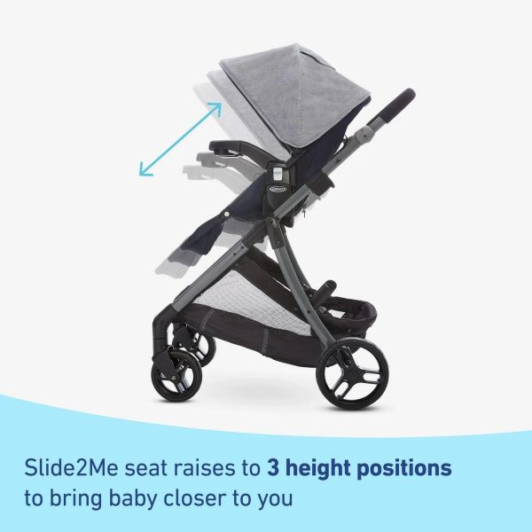 Graco Modes Closer Travel System with SnugRide 35 Lite LX Infant Car Seat Nash - MadeInUSA - Image 10