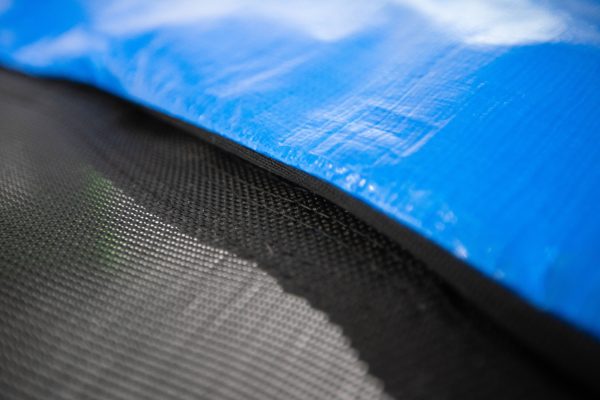 Bounce Pro 7-Foot My First Trampoline Hexagon (Ages 3-10) for Kids, Blue/Green - MadeInUSA - Image 8