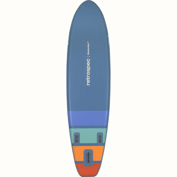 Retrospec 2024 Weekender 2.0 Inflatable 10'6" Stand Up Paddle Board Kit - MadeInUSA - Image 3