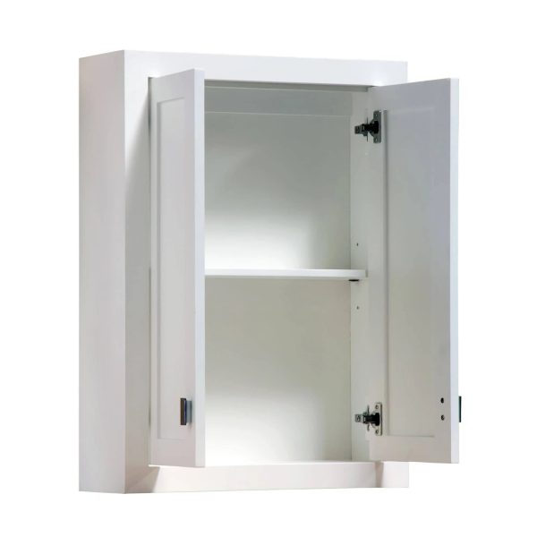 Water Creation Madison Wall Cabinet in White | MADISON-TT-W - MadeInUSA - Image 2
