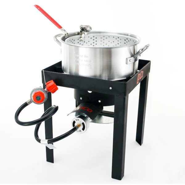 LoCo COOKERS LCFF 10Quart Deep Fryer, Silver - MadeInUSA - Image 8