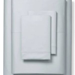 Boll & Branch Signature Hemmed Sheet Set, Split King - Shore - MadeInUSA