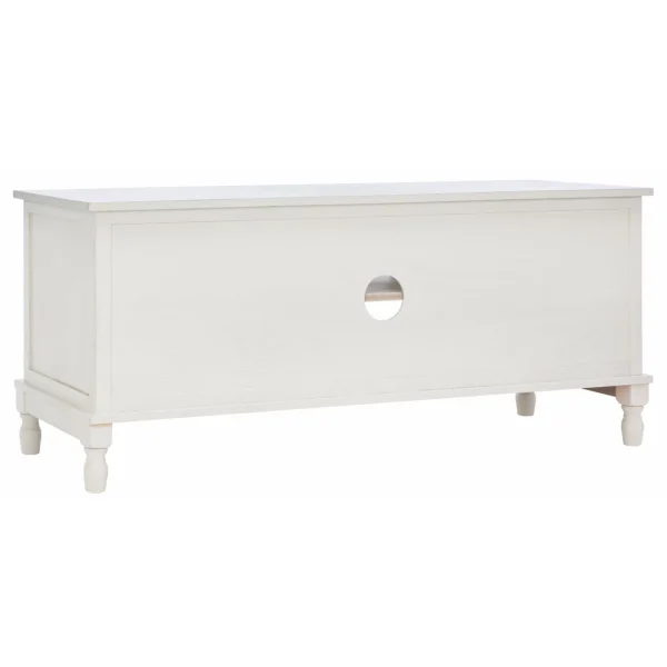 SAFAVIEH Tate 2 Door 1 Shelf Media Stand, Distressed Grey (47.3 in. W x 15.8 in. D x 20 in. H) - MadeInUSA - Image 3