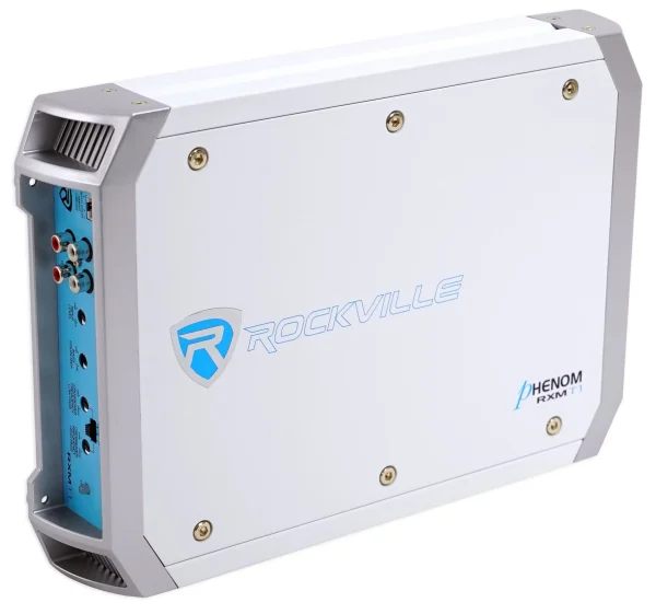 Rockville RXM-T1 1500 Watt Peak Marine/Boat 2 Channel Amplifier Stereo Amp - MadeInUSA - Image 2